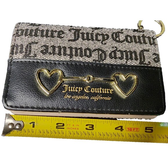Juicy Couture Card Holder Wallet Keychain - Picture 4 of 5